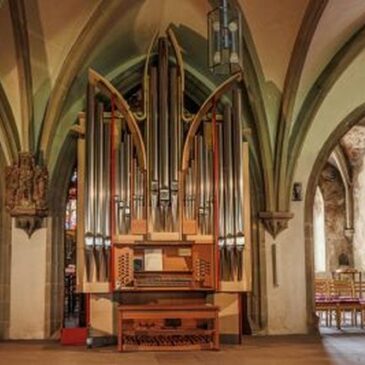 Heute um 16:00 Uhr im Magdeburger Dom:   Yoichi Yamashita, 1. Konzertmeister der Magdeburgischen Philharmonie & Domorganist Christian Otto Violine & Orgel
