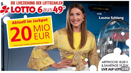 Die Ziehung der Lottozahlen vom 18. April 2026