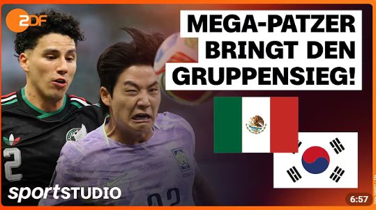 FIFA WM: Mexiko – Südkorea 1:0