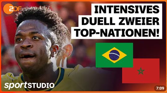 Fußball-WM: Brasilien – Marokko 1:1