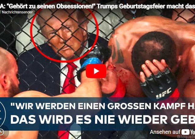 USA: „Gehört zu seinen Obsessionen!“ Trumps Geburtstagsfeier macht das Weiße Haus zur Kampfarena!