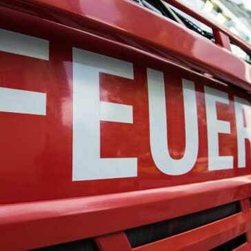Feuerwehr im Einsatz: Brand im Harzklinikum