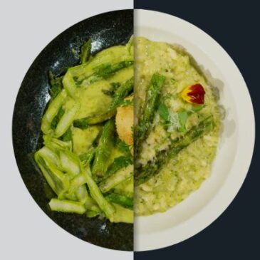 Die Küchenschlacht: Dreierlei vom Grünen Spargel vs. Spargel-Risotto vom 17. Juni 2026