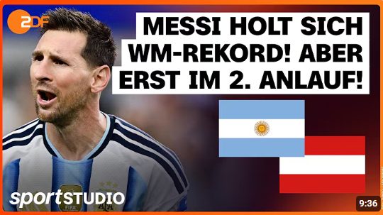 Fußball-WM: Argentinien – Österreich 2:0