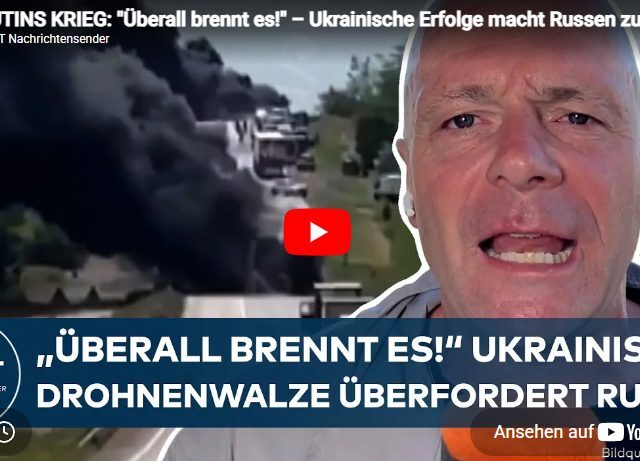 PUTINS KRIEG: „Überall brennt es!“ – Ukrainische Erfolge macht Russen zunehmend aggressiv