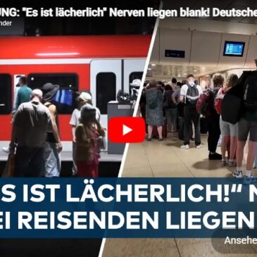 FUNKSTÖRUNG: „Es ist lächerlich“ Nerven liegen blank! Deutsche Bahn nach Mega-Panne in Erklärungsnot