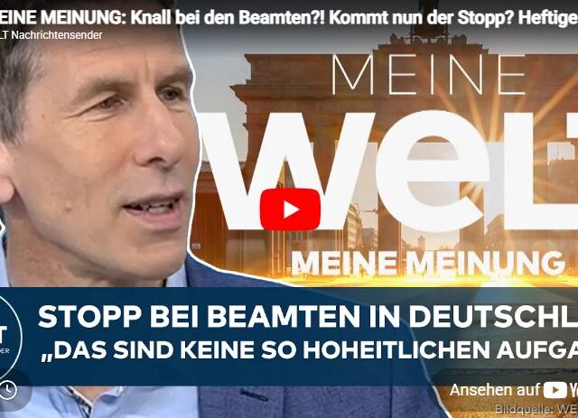 MEINE MEINUNG: Knall bei den Beamten?! Kommt nun der Stopp? Heftige Analyse zum System