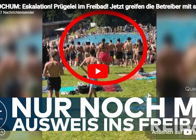 BOCHUM: Eskalation! Prügelei im Freibad! Jetzt greifen die Betreiber mit schärferen Kontrollen durch
