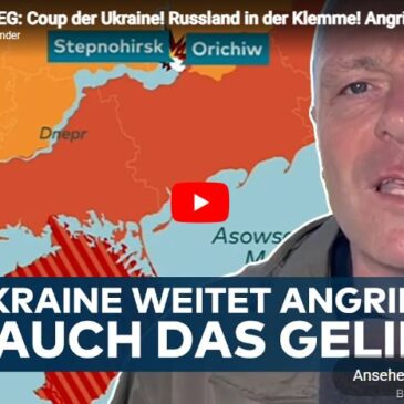 PUTINS KRIEG: Coup der Ukraine! Russland in der Klemme! Angriffe im Süden und auf Krim