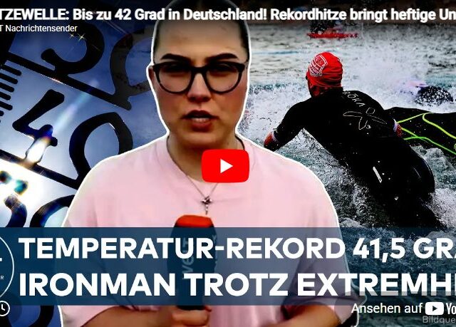 HITZEWELLE: Bis zu 42 Grad in Deutschland! Rekordhitze bringt heftige Unwetter und Verkehrschaos
