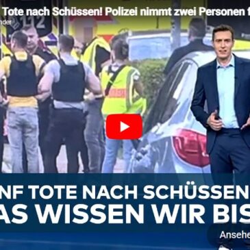 STADE: Fünf Tote nach Schüssen! Polizei nimmt zwei Personen fest! Das wissen wir bis jetzt!