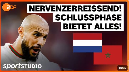 Fußball-WM Sechzehntelfinale: Niederlande verliert im  Elfmeterschießen gegen Marokko