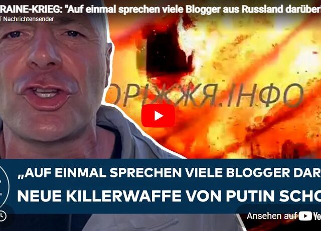 UKRAINE-KRIEG: „Auf einmal sprechen viele Blogger aus Russland darüber!“ Neue Killerwaffe schockt!