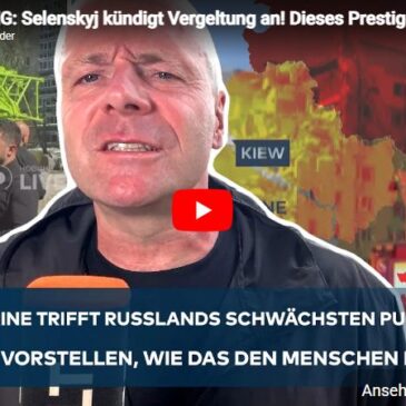 PUTINS KRIEG: Selenskyj kündigt Vergeltung an! Dieses Prestigeobjekt könnte jetzt Ziel werden!