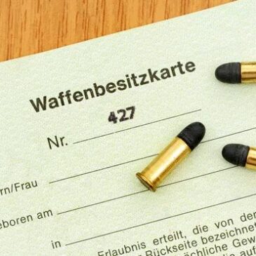 Mehr als 900.000 Kleine Waffenscheine in Deutschland registriert