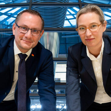 Parteivorsitzende der AfD: Weidel und Chrupalla bestätigt