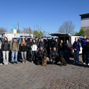 Faszination, Abwechslung und ein Beruf mit Sinn – Zukunftstag bei der Bundespolizei in Magdeburg