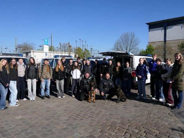 Faszination, Abwechslung und ein Beruf mit Sinn – Zukunftstag bei der Bundespolizei in Magdeburg