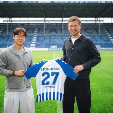 Junges Offensivtalent für den FCM: Doyoung Yoon wird ein Blau-Weißer