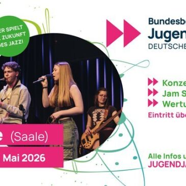 Kulturstaatssekretär Putz beim Preisträgerkonzert „Jugend jazzt night“ in Halle (Saale)