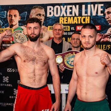 Sport im Osten – Boxen live aus Halle (Saale) (MDR  22:15 – 00:15 Uhr)