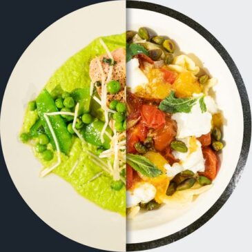 Die Küchenschlacht: Erbsenpüree vs. Bunte Ofentomaten vom 27. April 2026