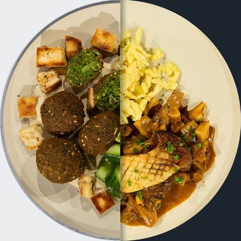 DIe Küchenschlacht: Falafel mit Pita-Chips vs. Pilz-Stroganoff vom 01. Juni 2026