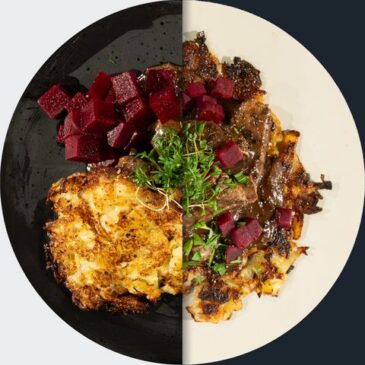 Die Küchenschlacht: Filetgeschnetzeltes mit Kohlrabi-Kartoffel-Rösti vom 10. April 2026