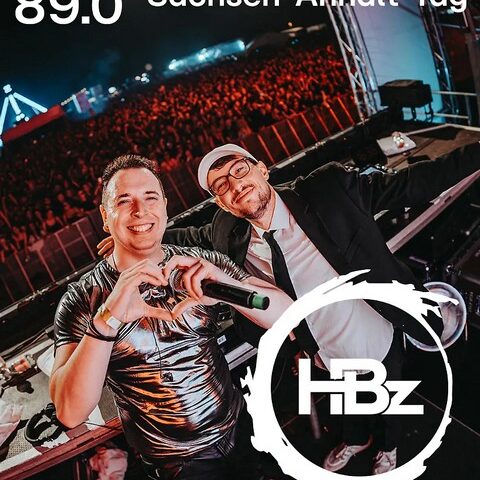 HBz heute auf der 89.0 RTL-Bühne beim Sachsen-Anhalt-Tag in Bernburg
