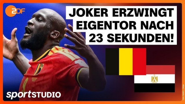 Fußball-WM: Belgien – Ägypten 1:1