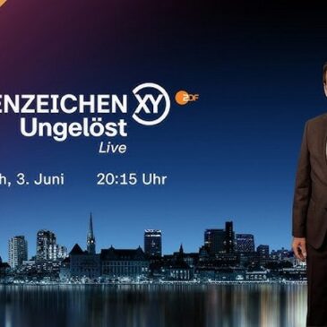 Aktenzeichen XY… Ungelöst – Die Kriminalpolizei bittet um Mithilfe (ZDF  20:15 – 21:45 Uhr)