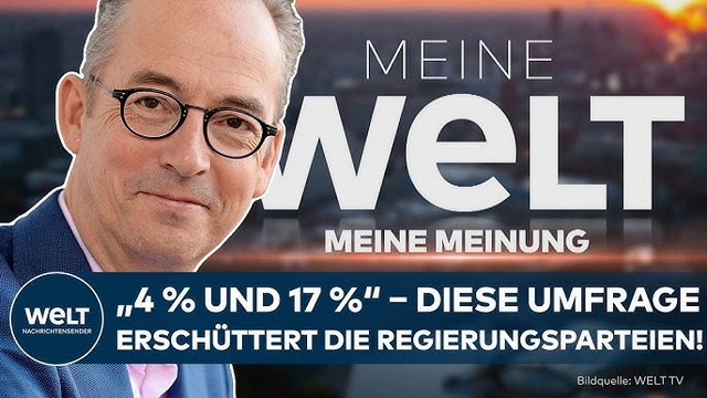 REGIERUNG: „4 % und 17 %“ – diese Umfrage erschüttert SPD und CDU! | Meinung mit Fleischhauer