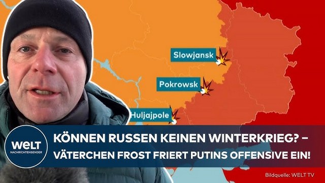 PUTINS KRIEG: Front friert ein ‒ Erschöpfte Ukrainer verlieren Kampfmoral
