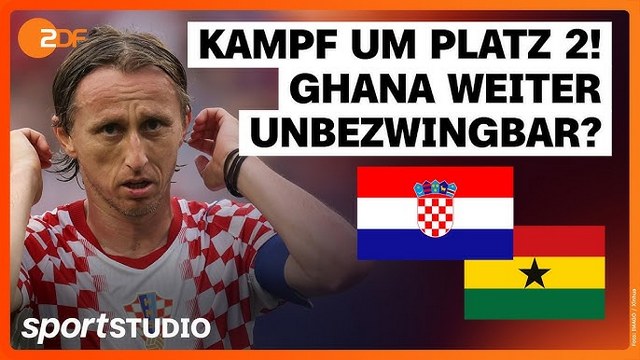 Fußball WM: Kroatien – Ghana 2:1