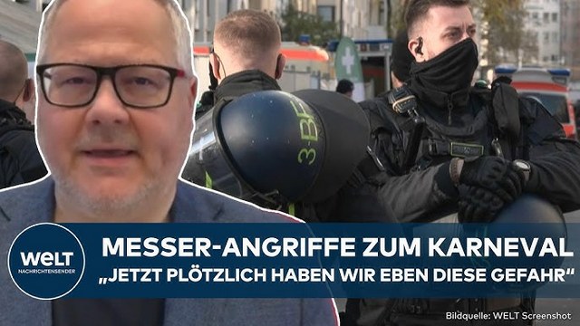 DEUTSCHLAND: Messer-Schock zum Karneval! Mehrere Angriffe und Verletzte! Eine Gruppe im Fokus