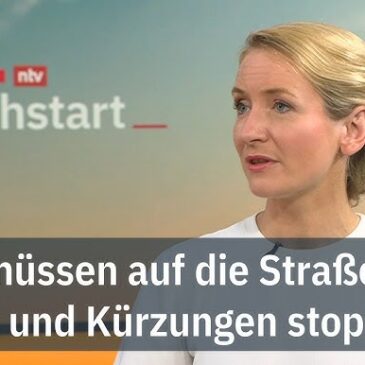 8-Stunden-Aus durch SPD-Arbeitsministerin „ist Wahnsinn“: Ines Schwerdtner im ntv Frühstart