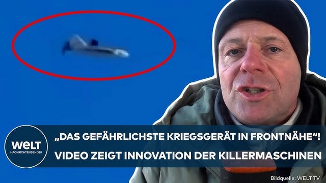 UKRAINE-KRIEG: „Das gefährlichste Gerät in Frontnähe“! Video zeigt Innovation der Killermaschinen