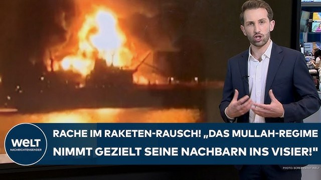 IRAN: Rache mit Raketen-Rausch! „Das Mullah-Regime nimmt gezielt seine Nachbarn ins Visier!“