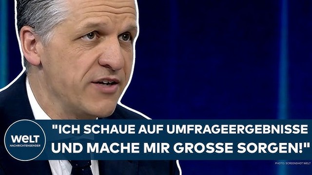 DEUTSCHLAND: „Ich schaue auf Umfrageergebnisse und mache mir große Sorgen!“ – Thorsten Frei