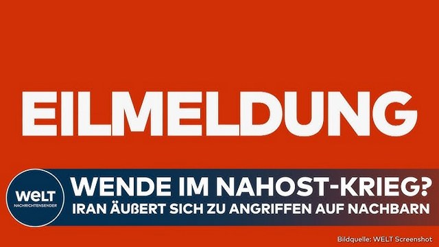 IRAN: Donnerschlag! Wende im Krieg? Teheran äußert sich zu Angriffen auf Golf-Staaten