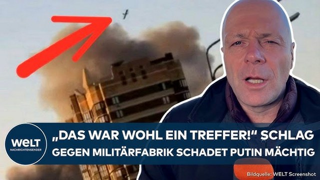 KURZ VOR PUTINS FRÜHJAHRSOFFENSIVE: Ukrainern gelingt mächtiger Schlag gegen russische Kriegsfabrik