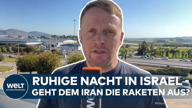 KRIEG IN NAHOST: Plötzlich Ruhe in Israel – Geht dem Iran die Raketen aus?