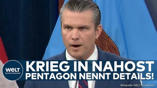 IRAN: Pentagon nennt Details! Pete Hegseth äußert sich zur Lage im Krieg in Nahost