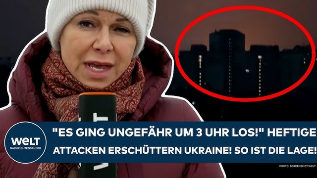 PUTINS KRIEG: „Es ging ungefähr um 3 Uhr los!“ Heftige Attacken erschüttern Ukraine! So ist die Lage