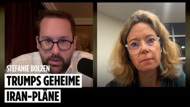 Ronzheimer: Trumps geheime Iran-Pläne. Mit Stefanie Bolzen