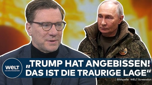 UKRAINE-KRIEG: „Waffenruhe ist übertrieben“ | Feuerpause? Damit führt Putin Trump an der Nase herum