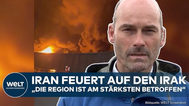 IRAN: Teheran feuert auf Irak! Mullahs greifen Kurden an! Israel und USA attackieren Öl-Reserven