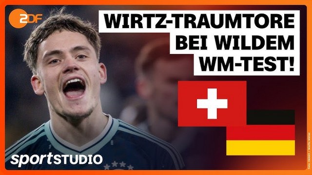 Highlights: Schweiz – Deutschland | Länderspiel | sportstudio