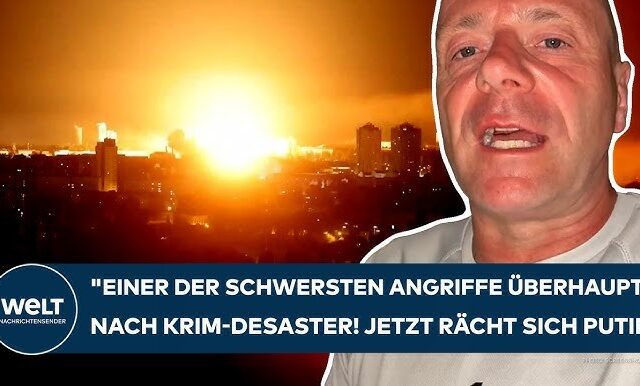 UKRAINE-KRIEG: „Einer der schwersten Angriffe überhaupt!“ Krim-Desaster! Jetzt rächt sich Putin!