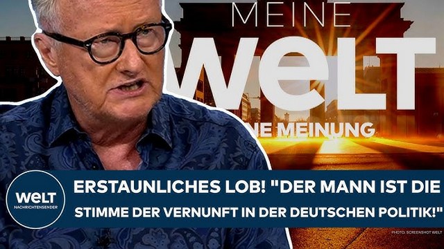 JÖRGES: Erstaunliches Lob! „Der Mann ist die Stimme der Vernunft in der deutschen Politik!“